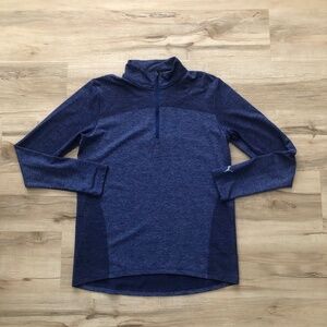 Puma Three Quarter Zip Sweater Long Sleeve Shirt